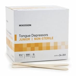 Depressor de língua 500 unidades da McKesson (pacote com 4)