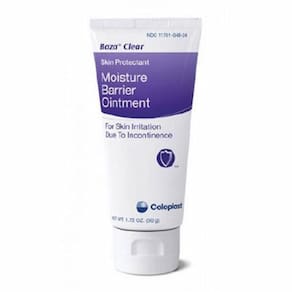 Protetor de pele Baza Clear 1,75 oz. Pomada perfumada em tubo compatível com CHG 1 cada por Coloplast (pacote com 4)