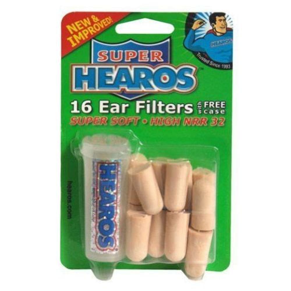 Tampões de ouvido Ultimate Softness 28 unidades da Hearos (pacote com 4)