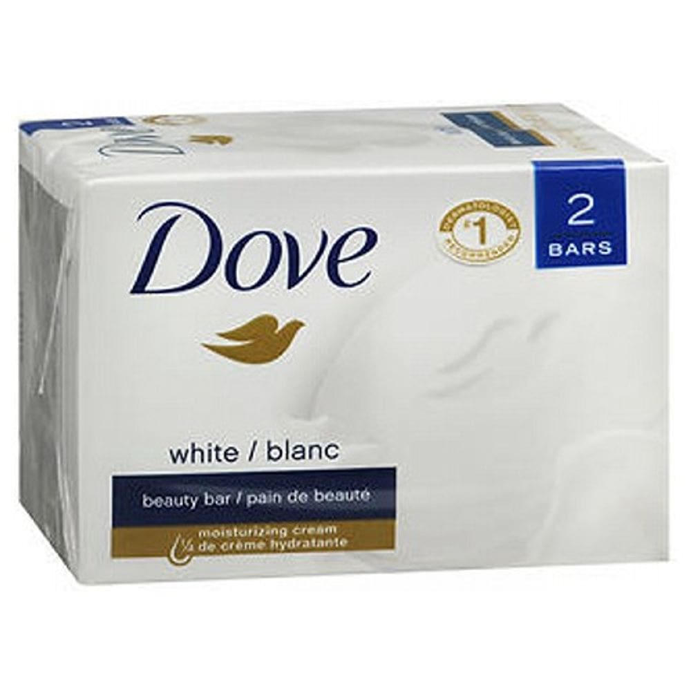 Barras de beleza Dove brancas 2/4,25 onças da Dove (pacote com 6)