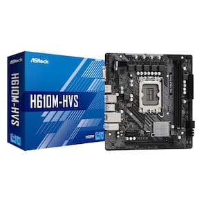 ASRock H610M-HVS - (LGA1700 - DDR4 3200 OC) - Chipset Intel H610 - USB 3.2 - Micro ATX
