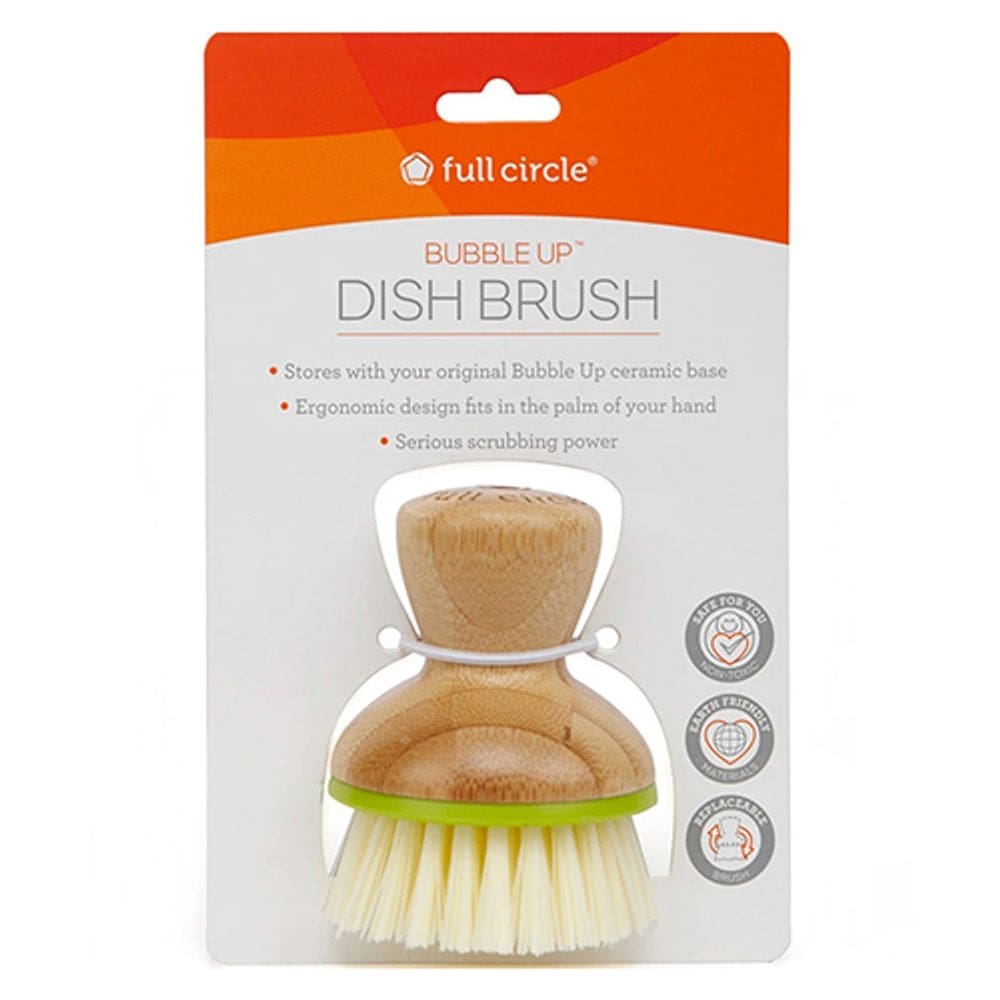 Bubble Up Dish Brush White 1 Contagem por Full Circle Home