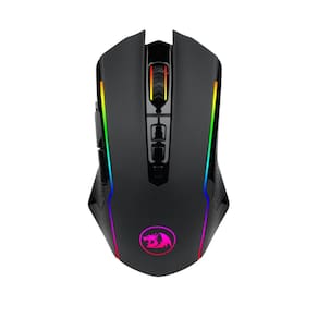 Mouse Gamer Sem Fio Redragon Ranger Lite - RGB - 8.000dpi - 9 Botões - USB-C ou 2.4Ghz - M910-KS