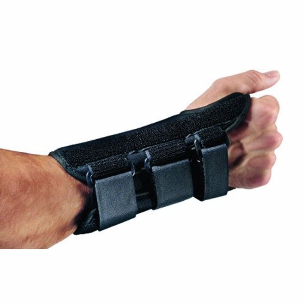 Tala de pulso PROCARE ComfortForm Palmar Stay alumínio/espuma/lycra mão direita preta GG 1 cada por DJO (pacote com 4)