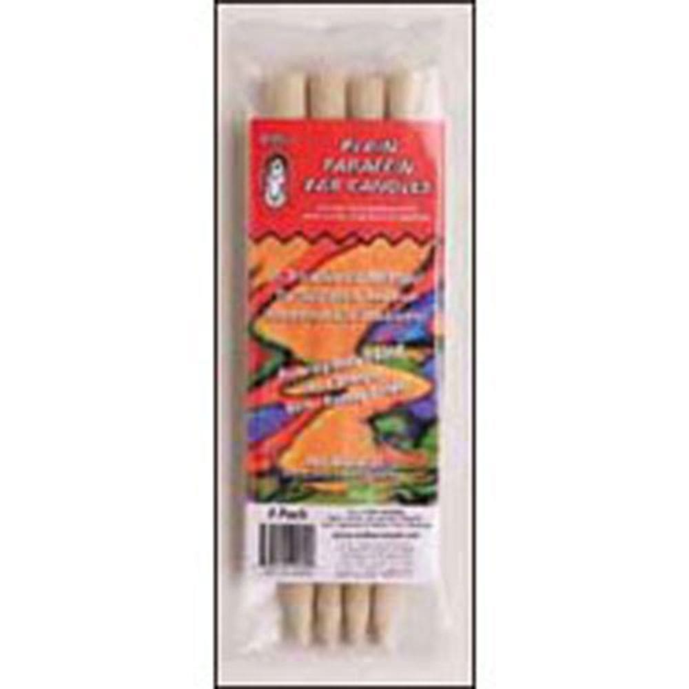 Vela de mistura de soja totalmente l PLAIN, pacote com 4 da Wallys l Products (pacote com 4)