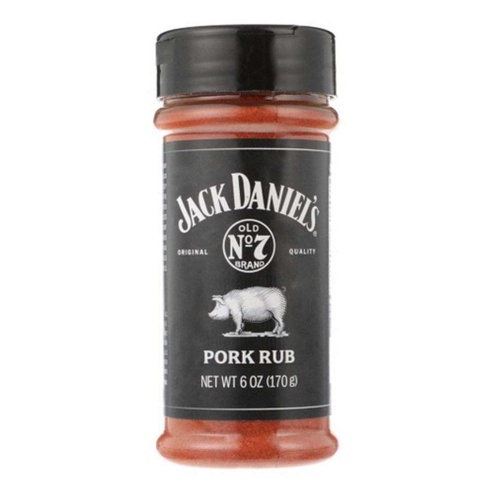 Caixa de carne suína para churrasco Ssnng Rub de 6 x 6 onças por Jack Daniels (pacote com 2)
