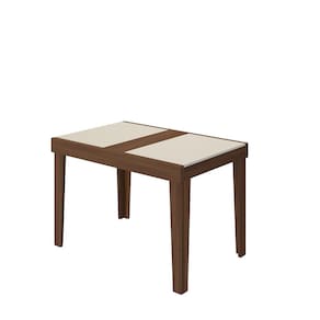 Mesa de Jantar Extensível 140 cm Naturalle Imbuia