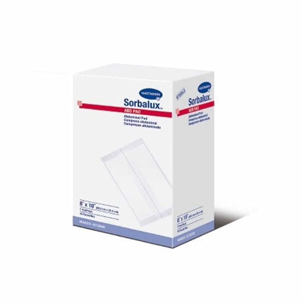 Almofada abdominal 8 X 10 Polegadas, 16 Contagem por Hartmann Usa Inc