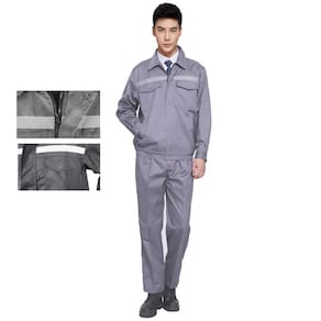 Conjunto Uniforme Segurança Profissional EPI Faixa Refletiva Contruçao Civil Obra Mecanico Operario Eletrcista Trabalho Serviço