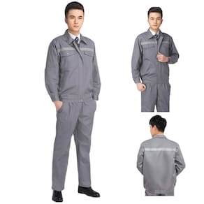 Conjunto Uniforme EPI Segurança Profissional Faixa Refletiva Obra Construçao Civil