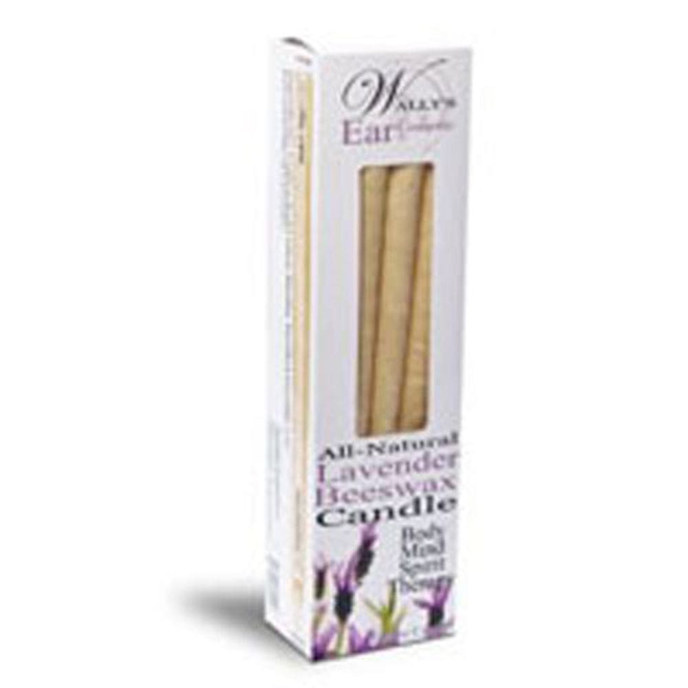 Vela de cera de abelha totalmente l lavanda da Wallys l Products (pacote com 4)