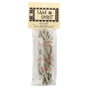 Smudge Wand White Sage 5" da Sage Spirit (pacote com 2)
