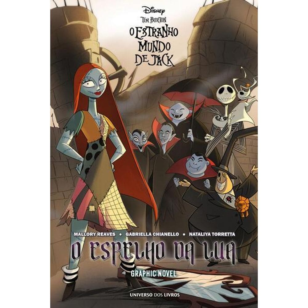O Estranho Mundo de Jack: o Espelho da Lua — Graphic Novel