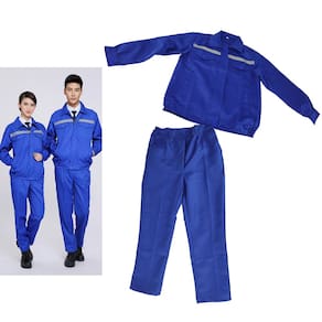 Conjunto Uniforme Roupa Segurança Trabalho EPI Profissional Faixa Refletiva Obra Transito Mecanico Eletricista Construçao Civil Serviço Operario