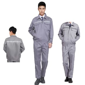 Conjunto Uniforme EPI Faixa Refletiva Segurança Profissional Obra Construçao Civil Mecanico