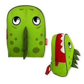 Mochila Escolar Infantil Unissex Alto Relevo Dinossauro