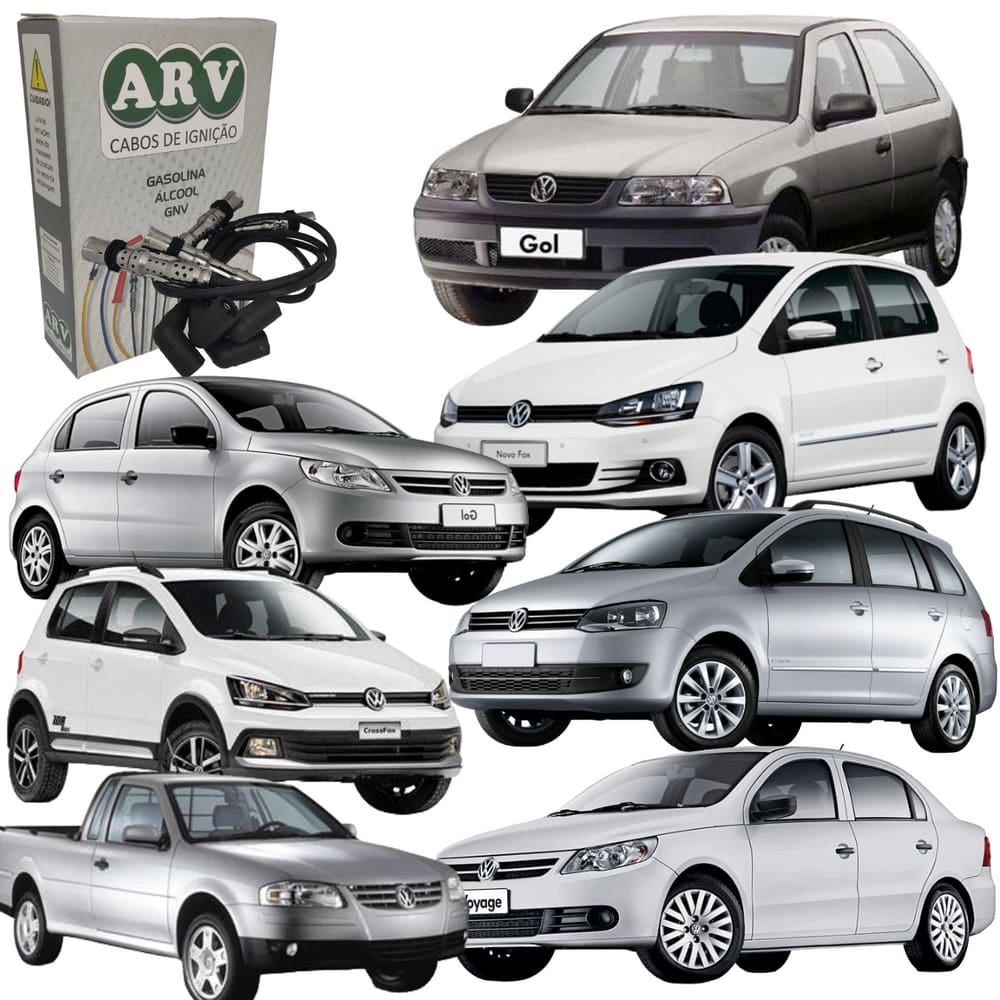 Cabo de Vela Ignicão ARV Vw Gol Polo Fox Saveiro 1.0/1.8