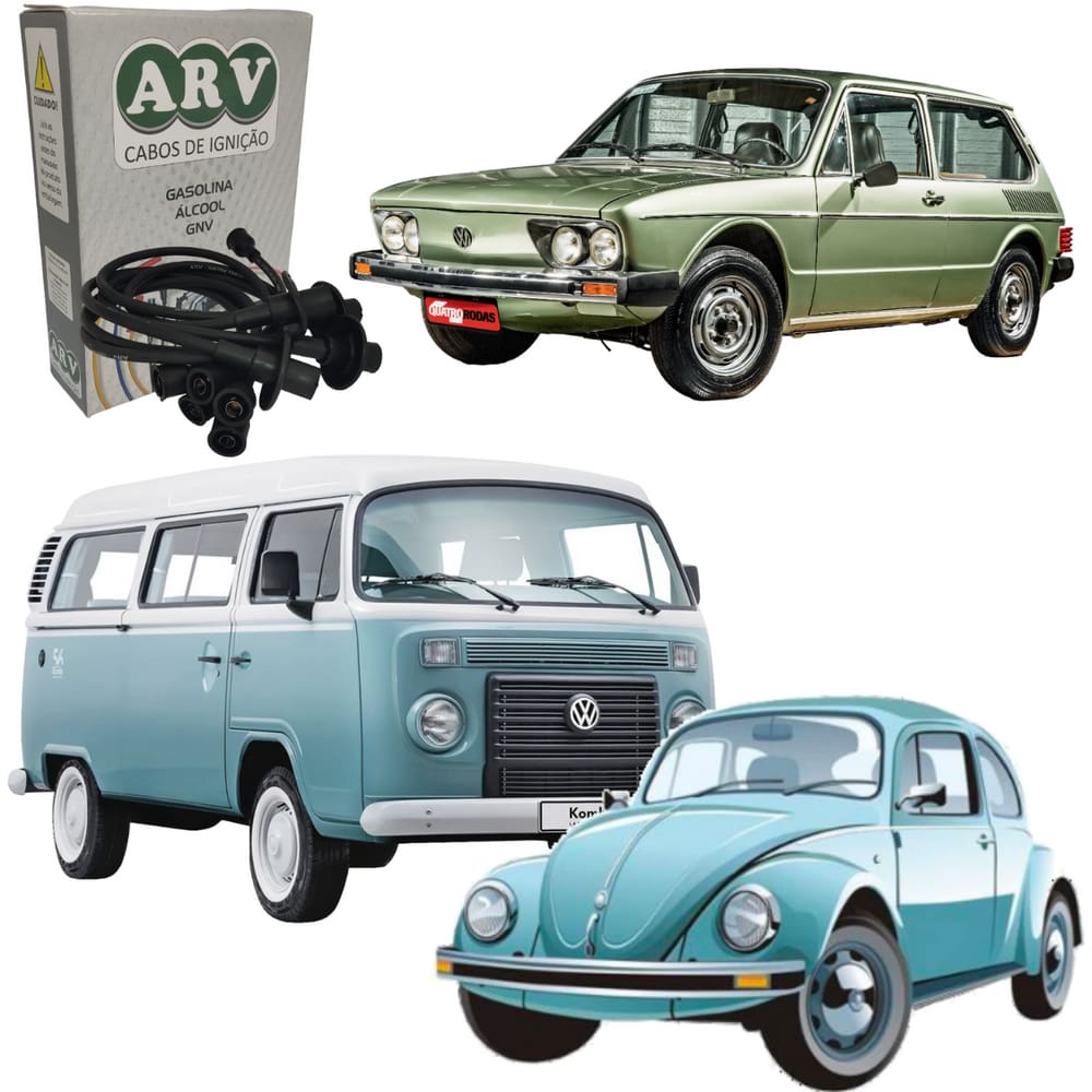 Jogo Cabo Vela ARV Kombi Fusca Brasília 86/91