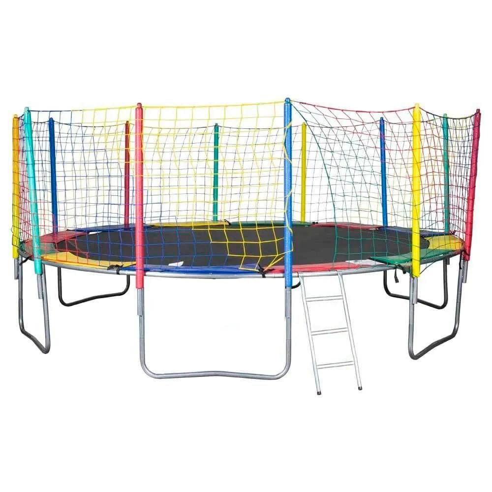 Cama Elástica 4,27m 6 Pés ChicoPlay Lona Preta