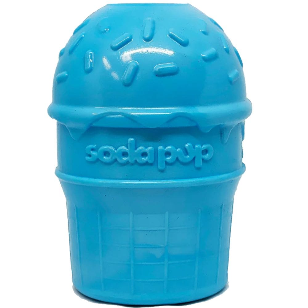 Brinquedo Mordedor Recheável Cone de Sorvete SodaPup Para Cães Grandes