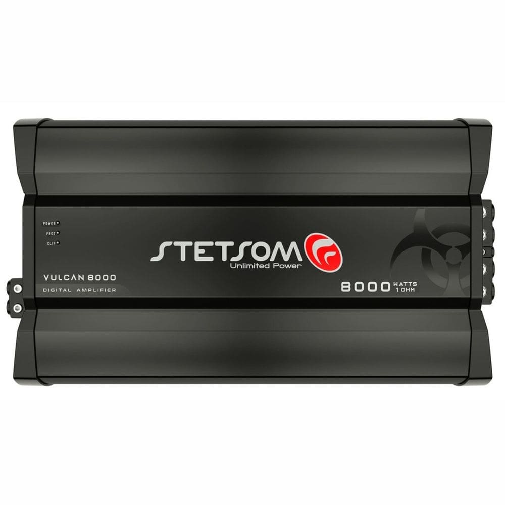 Módulo Amplificador Digital Stetsom Vulcan 8000 Watts Rms 1 Canal - 1 Ohm