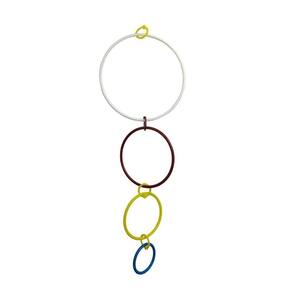 Argolas Plasticas Passaros Mansos 6 Unidades Pet Piu Jel