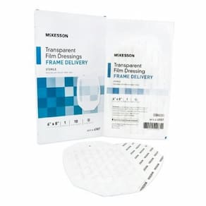 Curativo de filme transparente 15 x 8 polegadas, 1 cada da McKesson (pacote com 2)