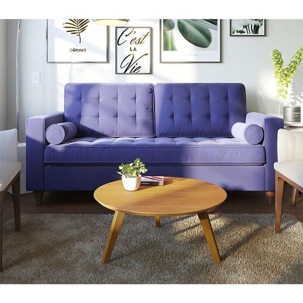 Mesa de Centro Ambiente Classic Redonda Nature - Imcal