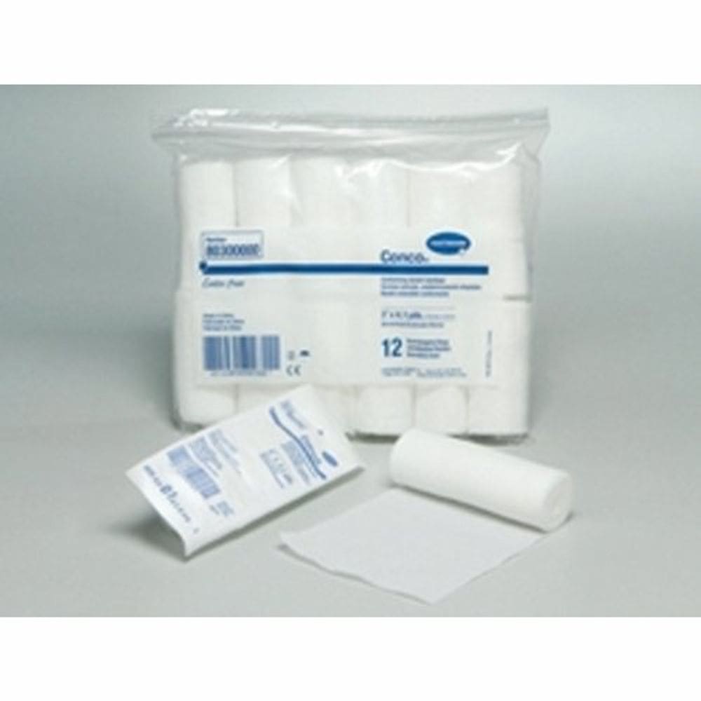 Curativo conformante Conco Woven Gaze 1-Ply 2 Polegada X 4-1/10 Yard Roll Shape NonSterile 12 Bags by Hartmann Usa Inc