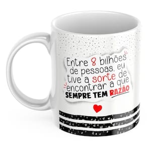 Caneca Personalizada Um Presente Divertido e Criativo para o Dia dos Namorados