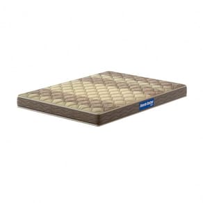 Colchão Casal Espuma D33 Guarda Costas Probel 14cm Bege/Marrom