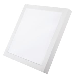 Painel Led Profissional Lys Quadrado Sobrepor 36W 40X40 Taschibra 3000K Luz Quente