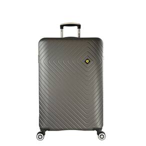 Mala de Bordo Pequena para Viagem Abs Yins 21167 Cadeado Integrado Rodas Duplas 360º Amarelo Tam Pp
