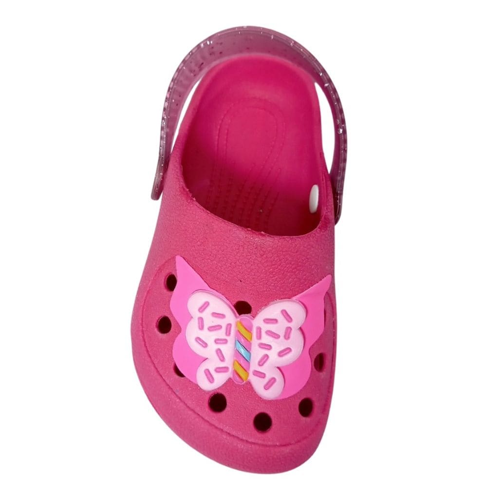 Papeti Babuchi Feminina Bebê Emborrachada com Detalhes de Borboletas: Encanto e Conforto