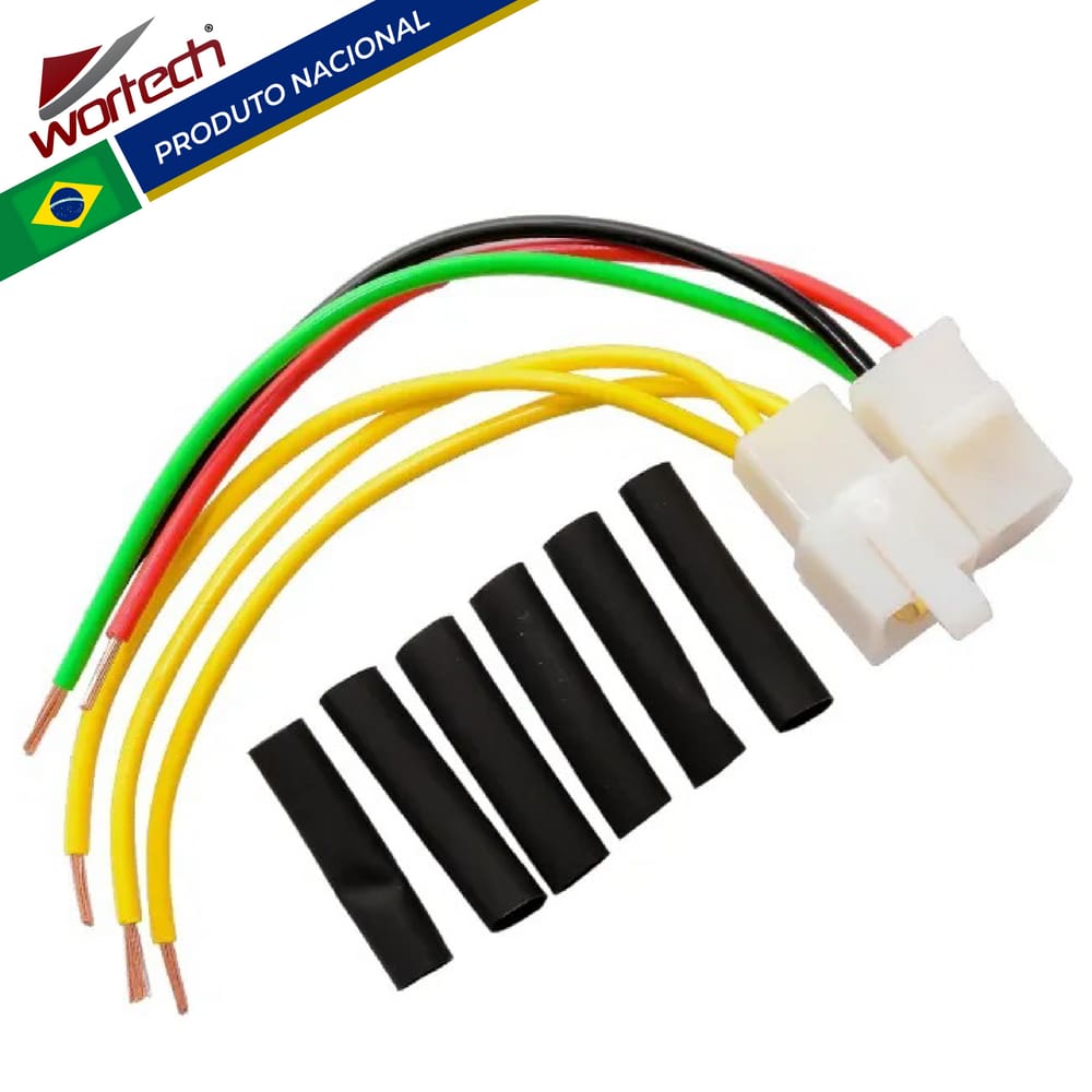 Conector Regulador Retificador Traxx JL Moby 50 - Wortech