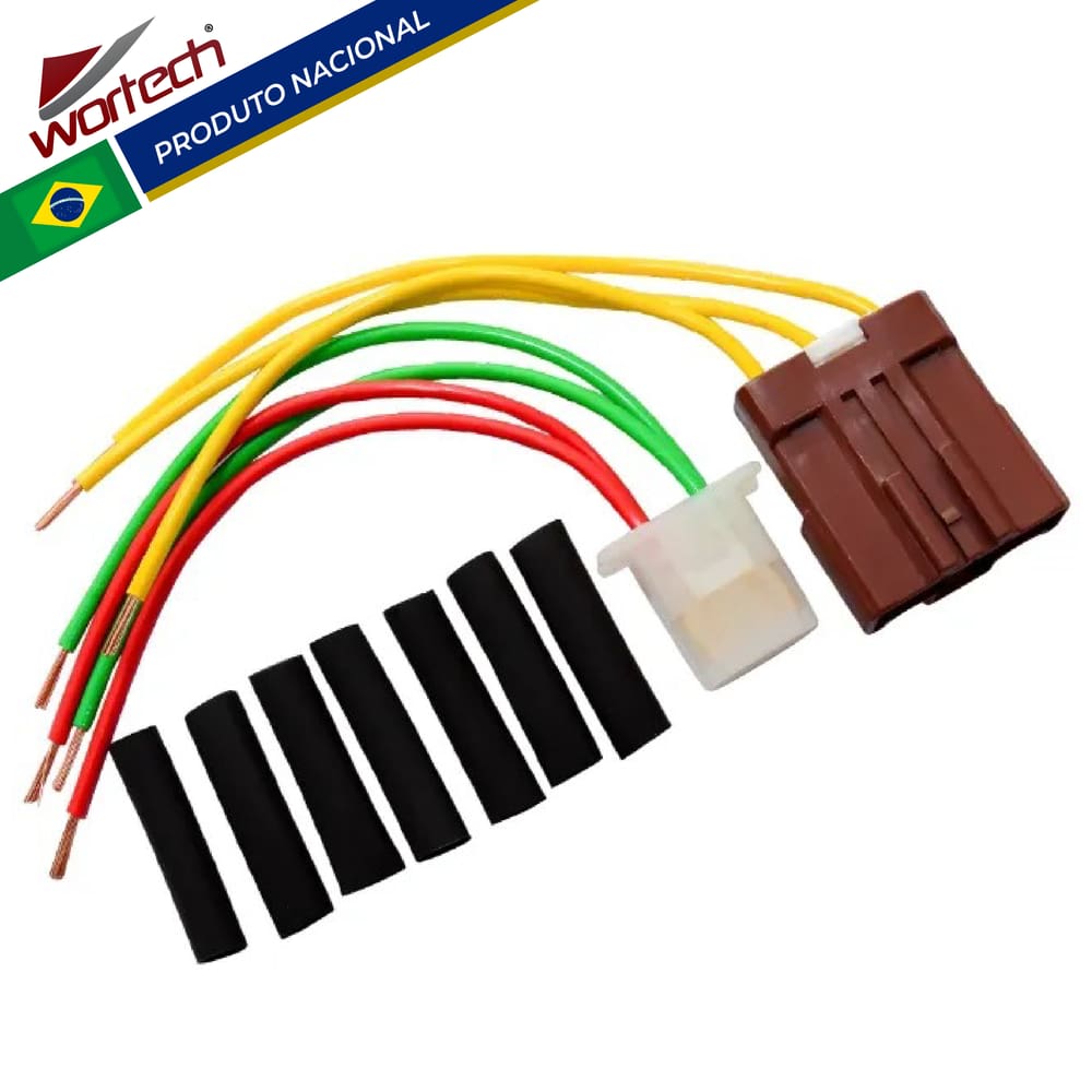 Conector Regulador Retificador Piaggio MP3 500 - Wortech