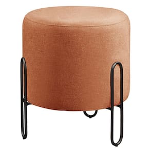 Puff Banqueta Design Moderno Mali Luxo Terracota