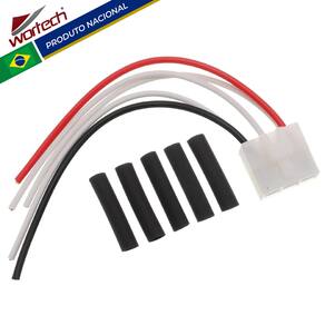 Conector Regulador Retificador Kansas 250 (08-09) Wortech