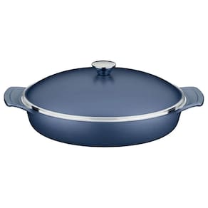 Frigideira Alças 32Cm 4,3L Lyon Azul Elementar Tramontina