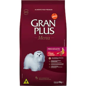 Gran Plus Caes Ad. Mini Carne 15 Kg