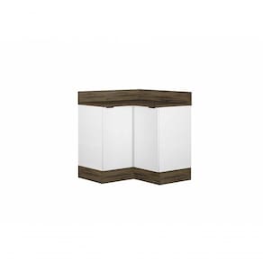 Balcão De Canto Cozinhas Itatiaia Exclusive 2 Portas Branco