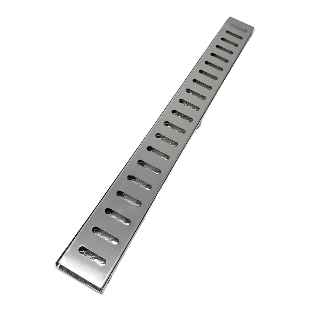 Grelha Ralo Borda Infinita Piscina 5x50 Inox Reta com Tela