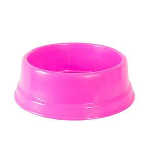 Comedouro Ou Bebedouro Cães Rosa 2700Ml Pet Au Jel Plast