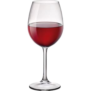 JG 6PÇ TAÇAS VINHO BORMIOLI ROCCO RISERVA CRISTAL 370ml 20x8x8cm TRANSPARENTE