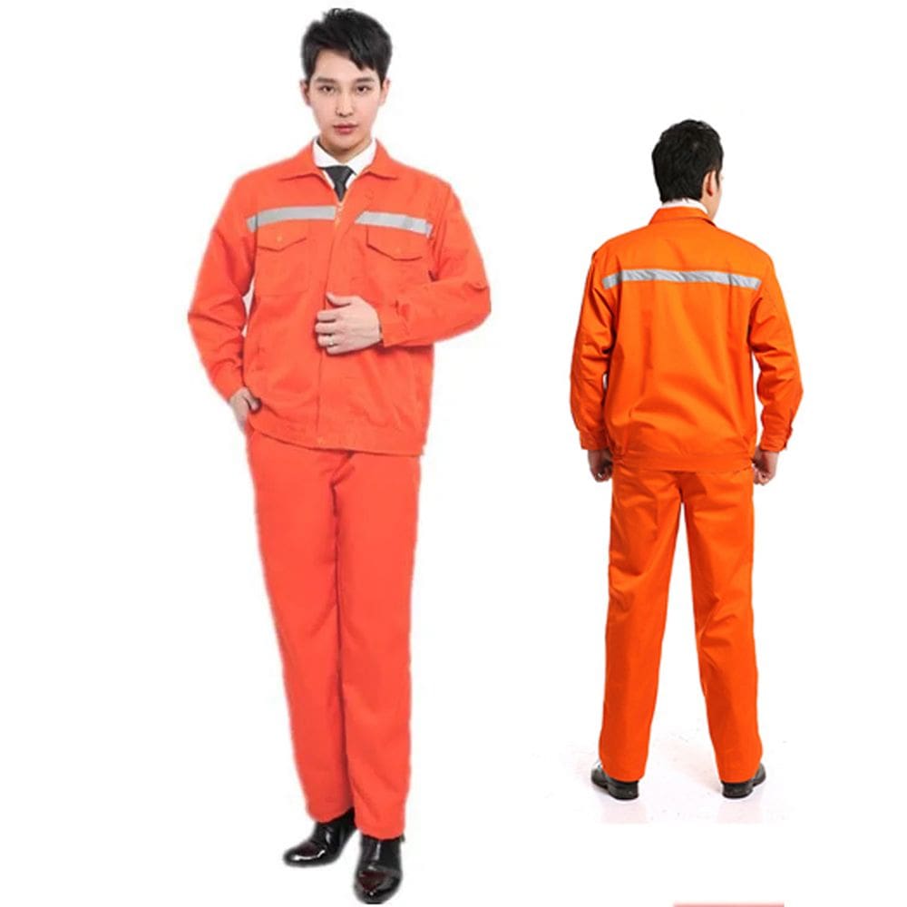 Conjunto Uniforme EPI Profissional Faixa Refletiva Eletricista Mecanico Construçao Civil Obra Serviço