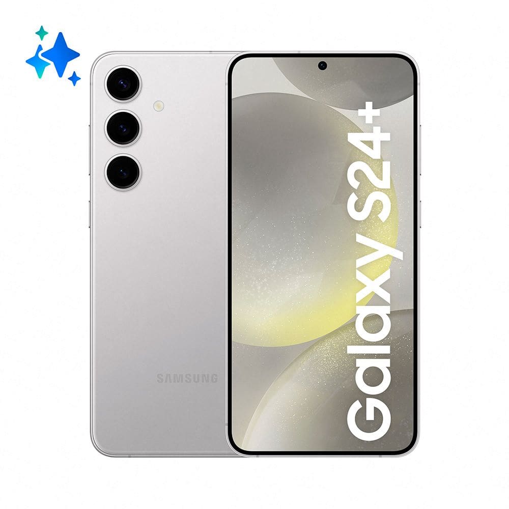 Smartphone Samsung Galaxy S24 Plus 256GB 5G - Cinza, Galaxy AI, Câmera Tripla 50MP + Selfie 12MP, RAM 12GB, Tela 6.7”