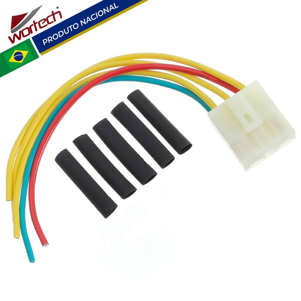 Conector Regulador Retificador Shadow VT 750 (98-02) Wortech