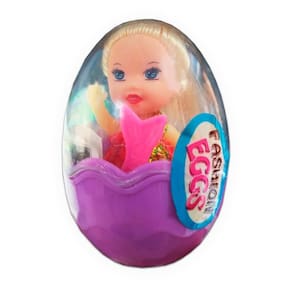 Brinquedo Fashion Eggs Boneca No Ovinho