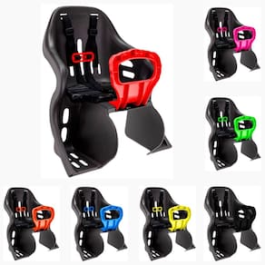 Cadeirinha Traseira Kid Bike KF402 Bagageiro 14mm/16mm Cinto 3 Pontos Kalf