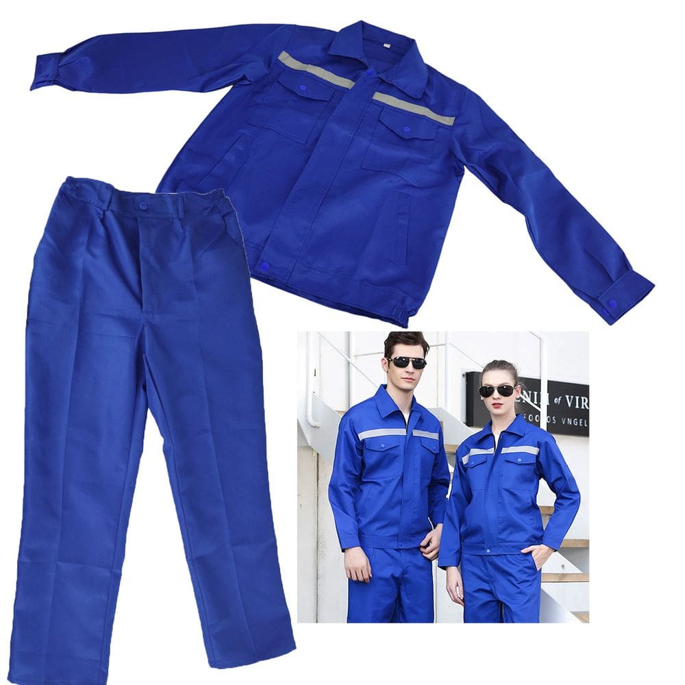 Conjunto Uniforme EPI Porfissional Segurança Trabalho Obra Construçao Civil Mecanico Eletricista